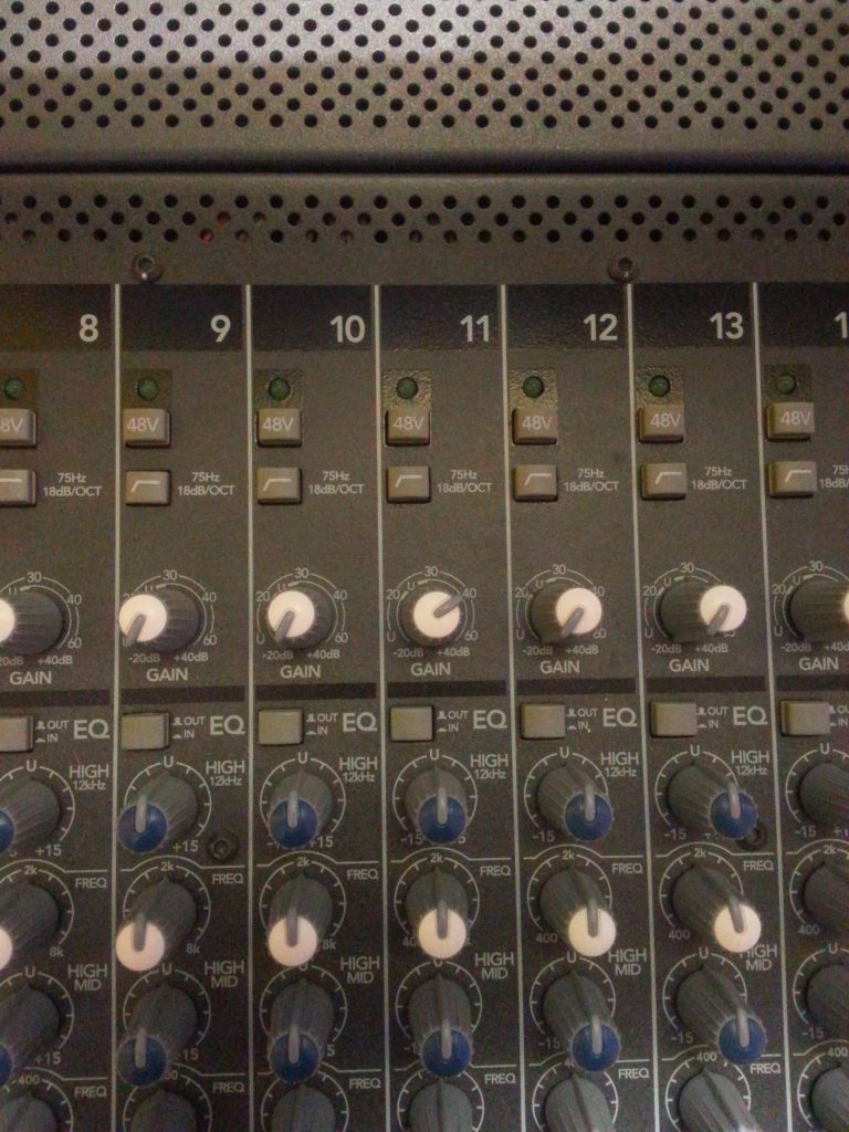 Channel 11 on my mixer.